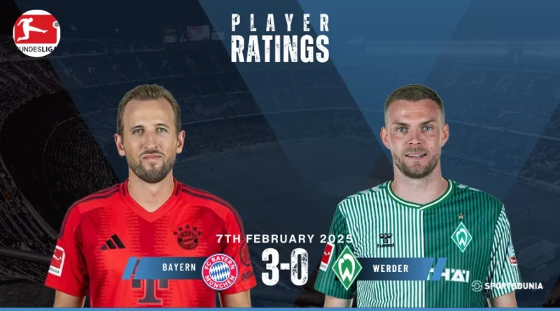 Bayern Munich vs Werder Bremen Player Ratings