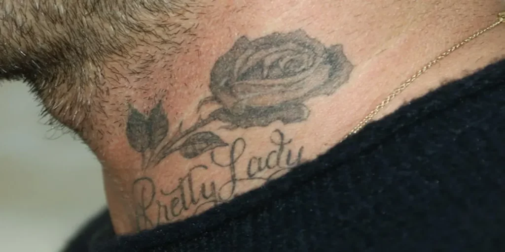 David Beckham's Neck Tattoos (Image Credits- X - @boohoo)