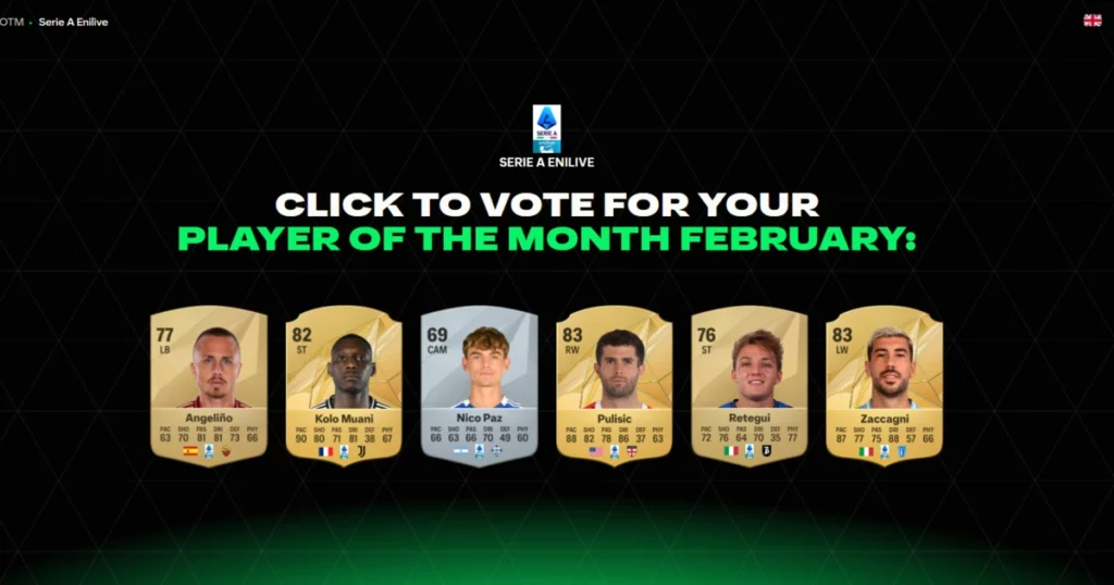 EA FC 25 Serie A POTM