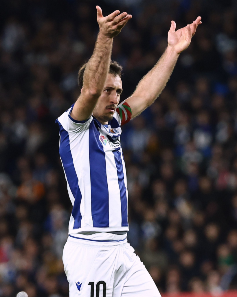 Oyarzabal of Real Sociedad. (Image Credits: Official X@/Real Sociedad)