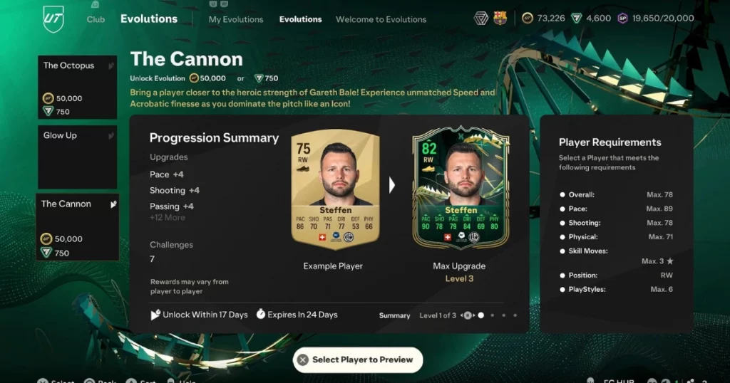 EA FC 25 Evolutions