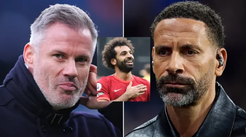 Jamie Carragher, Rio Ferdinand, Mo Salah