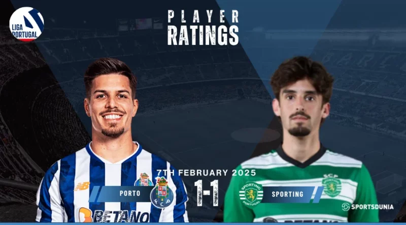 Porto vs Sporting Player Ratings: The hosts secure last-gasp point with two red cards in the closing stages