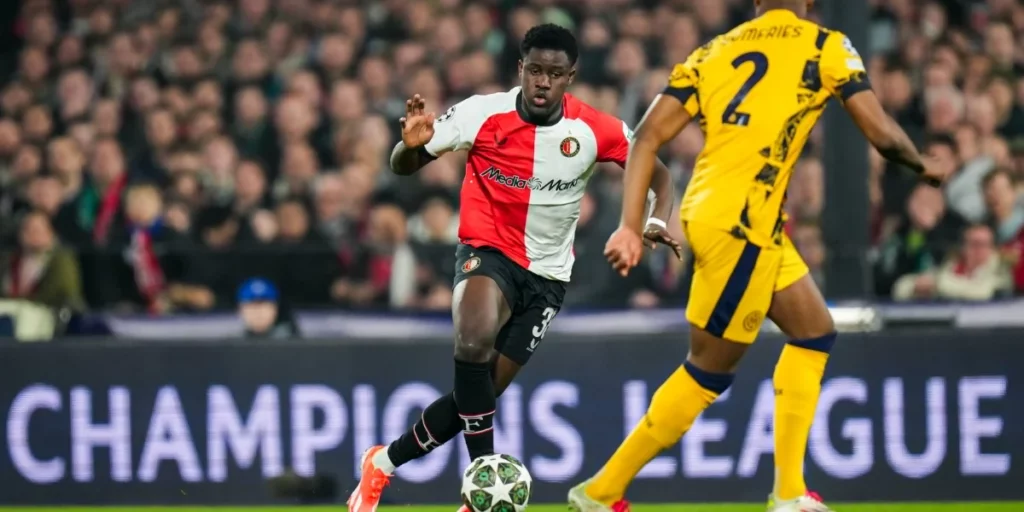 Ibrahim Osman was the most potent attacker for Feyenoord