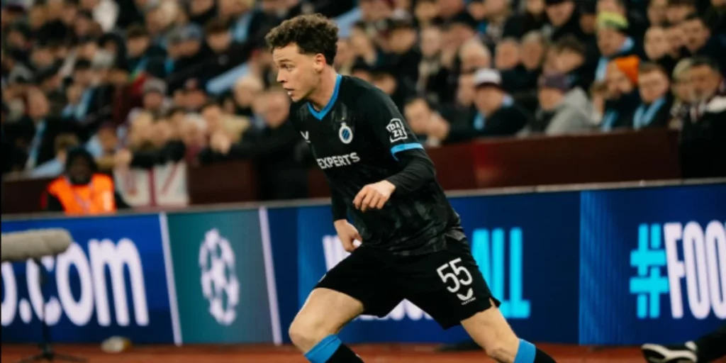 De Cuyper in action for Brugge 