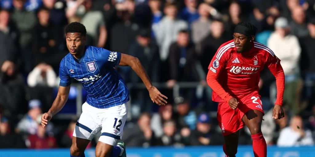 Ipswich Town were second best against Nottingham in every department