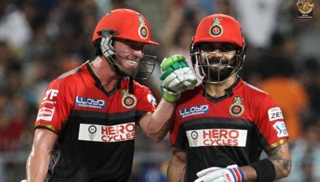 Virat and AB de Villiers for RCB in IPL