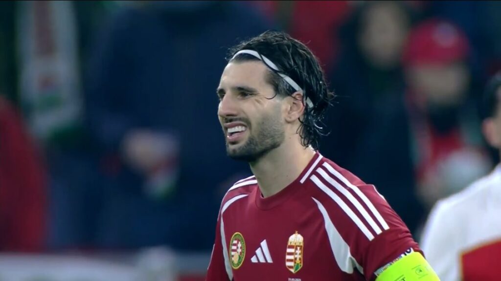 Szobozlai could not prevent his side from a 3-0 defeat. (Image Source- Hungary National team)