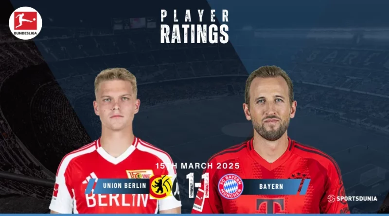 FC Union Berlin vs FC Bayern Munich Player Ratings