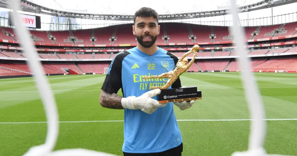David Raya of Arsenal