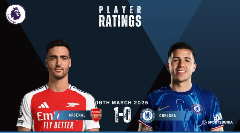 Arsenal vs Chelsea Player Ratings
