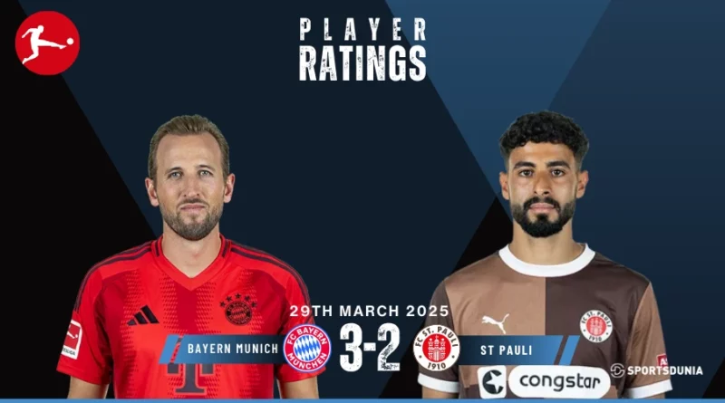 Bayern Munich vs St Pauli Player Ratings