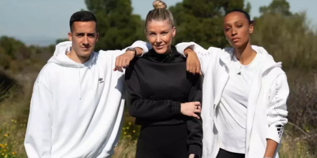 Lucas Vazquez with his business partners