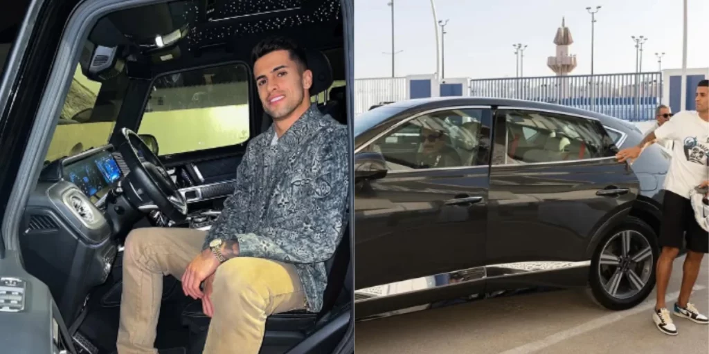 Joao Cancelo car collection