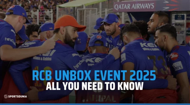 RCB Unbox Event 2025