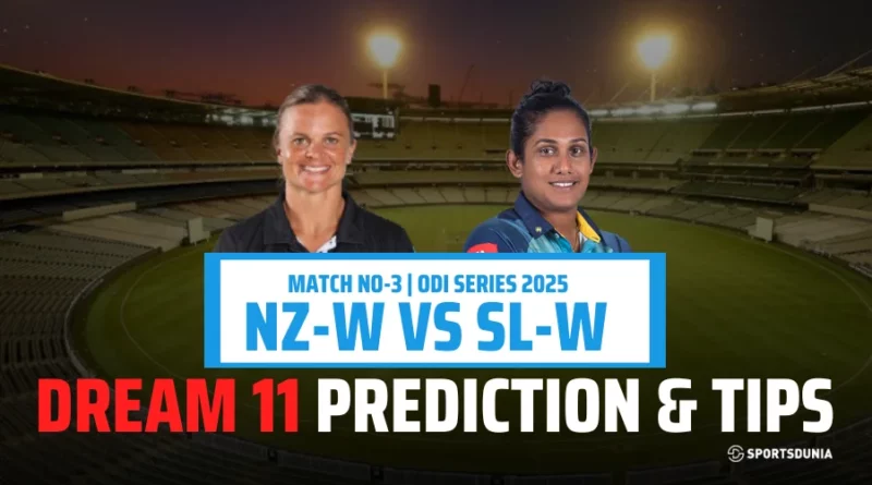 NZ-W vs SL-W Dream11 Prediction