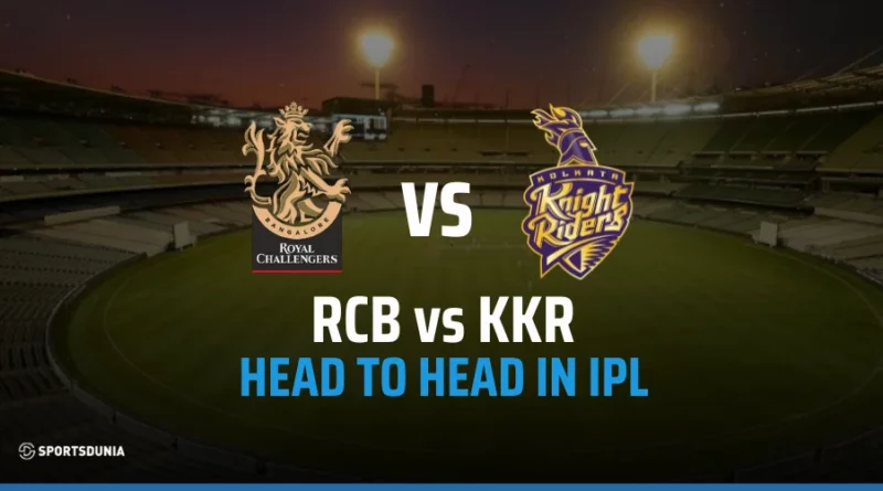 RCB vs KKR Head to Head