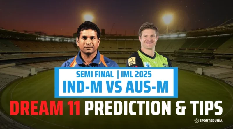 IND-M vs AUS-M Dream11 Prediction