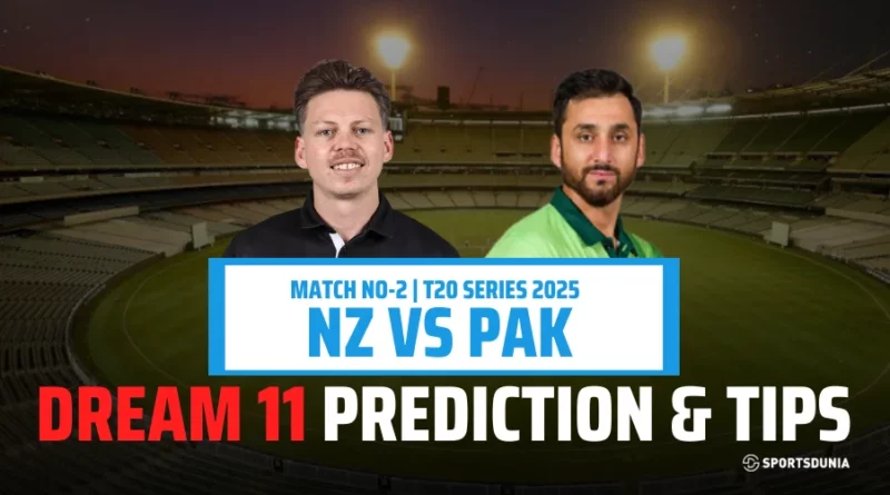 NZ vs PAK Dream11 Prediction