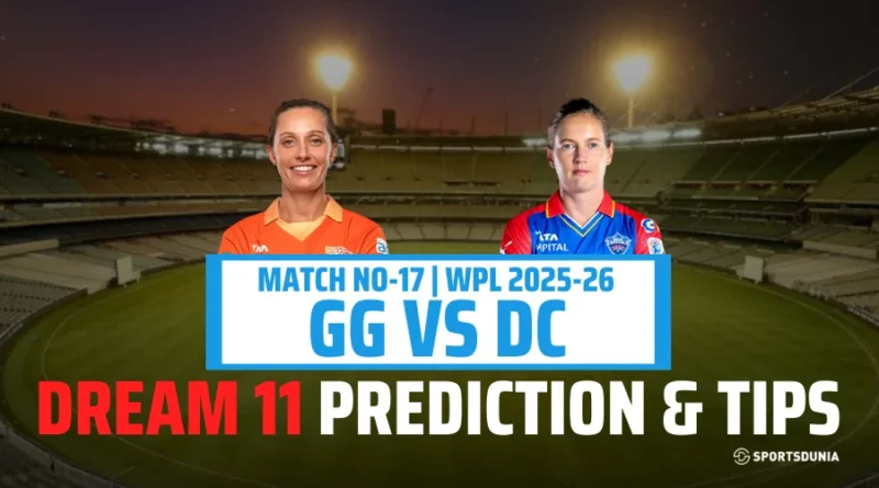 GG-W vs DC-W Dream11 Prediction