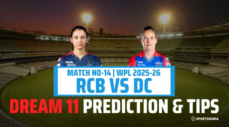 RCB-W vs DC-W Dream11 Prediction