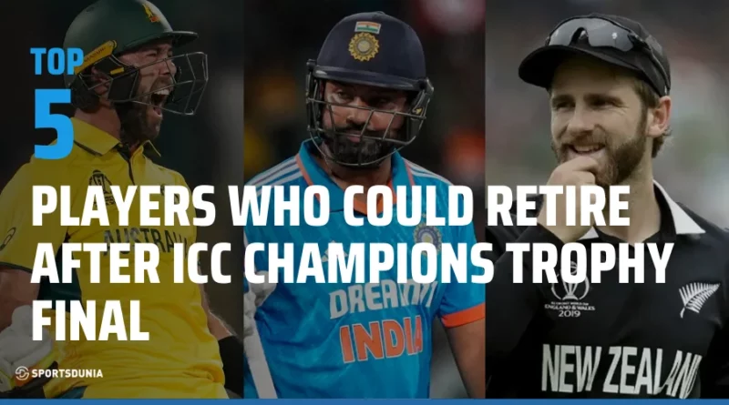 Players who could retire after ICC Champions Trophy final