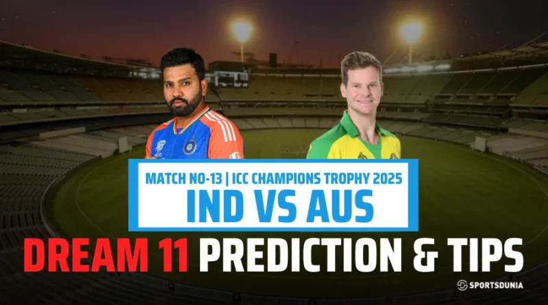 IND vs AUS Dream11 Prediction