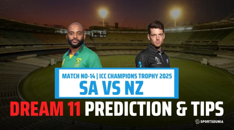 SA vs NZ Dream11 Prediction