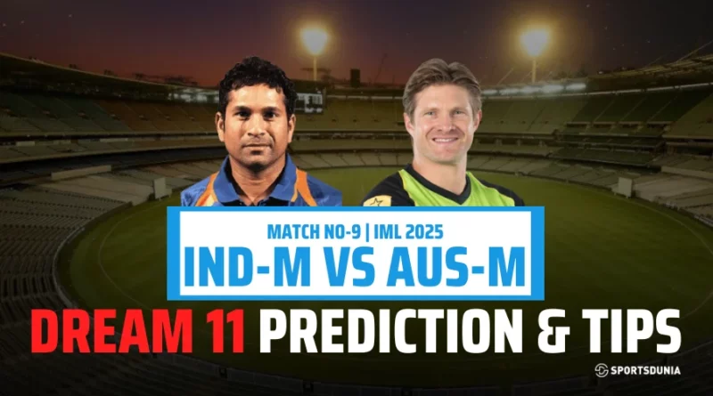IND-M vs AUS-M Dream11 Prediction