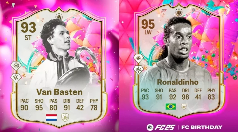 EA FC 25 FUT Birthday Heroes and Icons