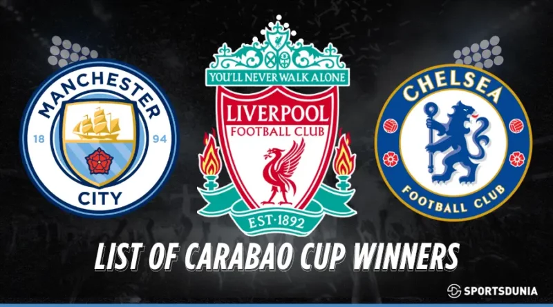 Carabao Cup Winners