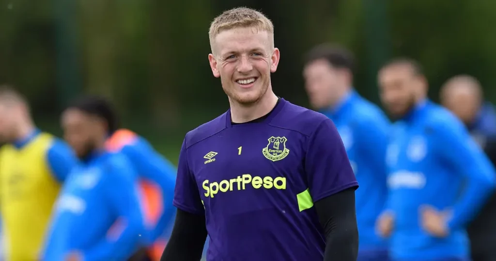 Jordan Pickford of Everton FC