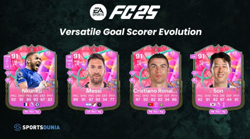 EA FC 25 Versatile Goal Scorer Evolution
