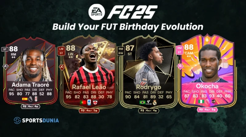 EA FC 25 Build Your FUT Birthday Evolution
