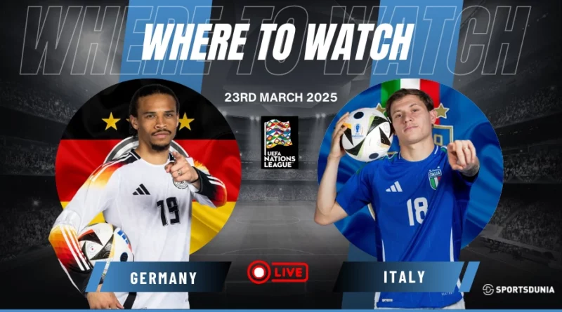 Where to Watch Germany vs Italy