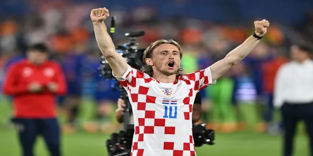 Luka Modric (Image Credits - X- @noLspxndu)