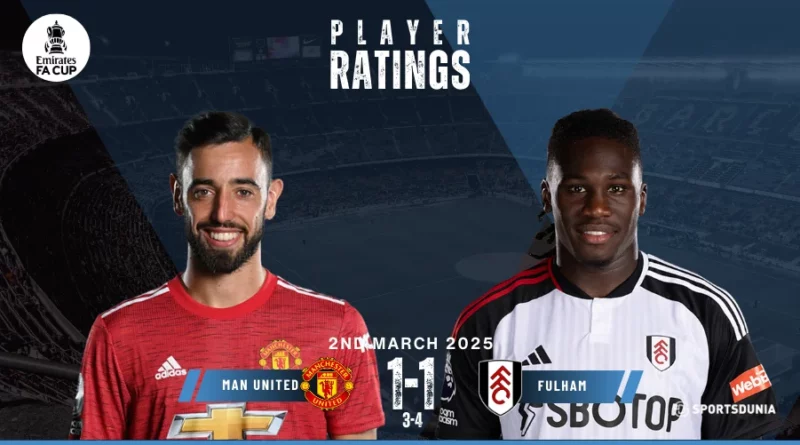 Manchester United vs Fulham Player Ratings
