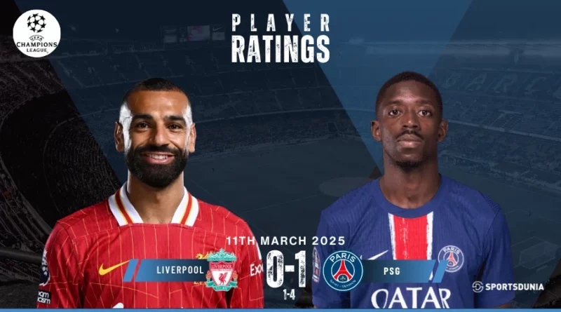 Liverpool vs PSG Player Ratings