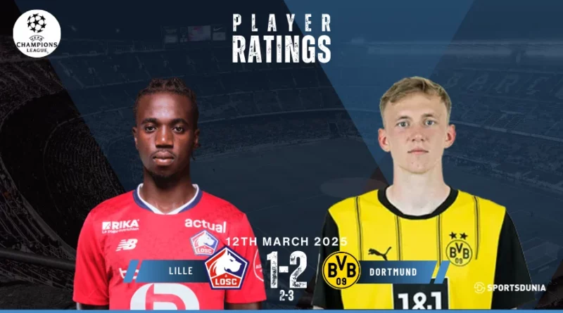 Lille vs Borussia Dortmund Player Ratings