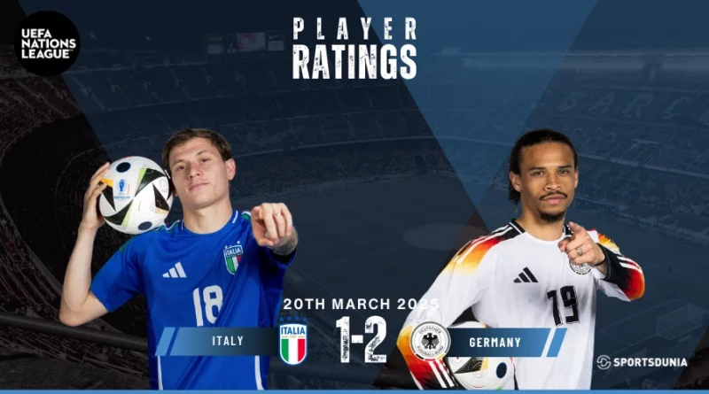 Italy vs Germany Player Ratings