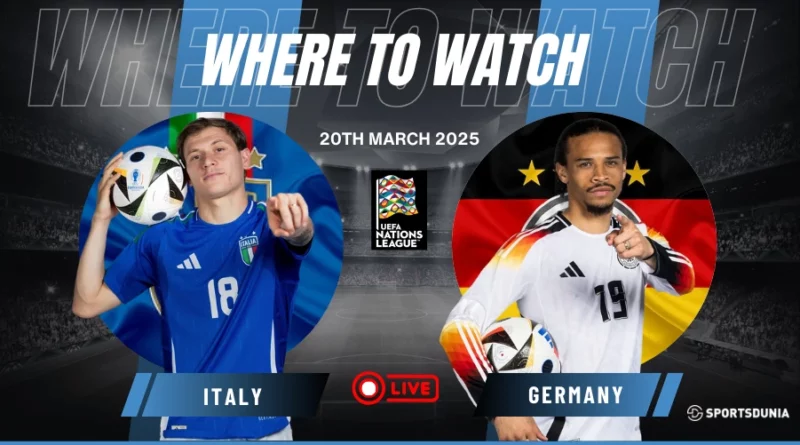 Where to Watch Italy vs Germany