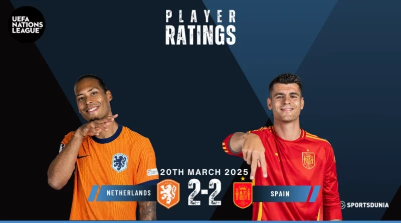 Netherlands vs Spain Player Ratings