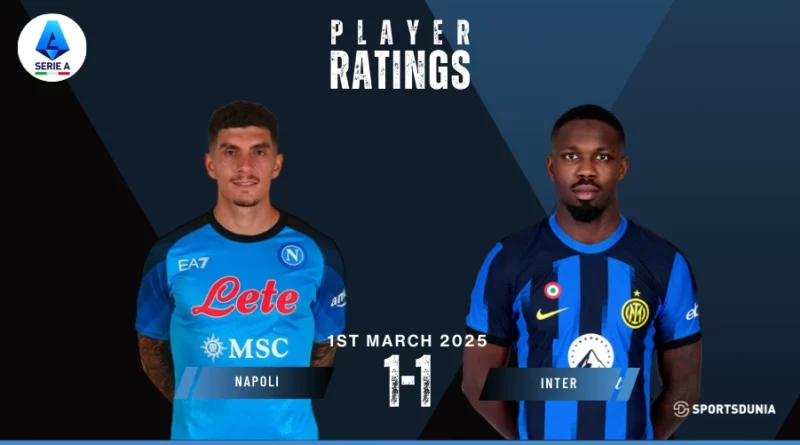 Napoli vs Inter Milan Player Ratings