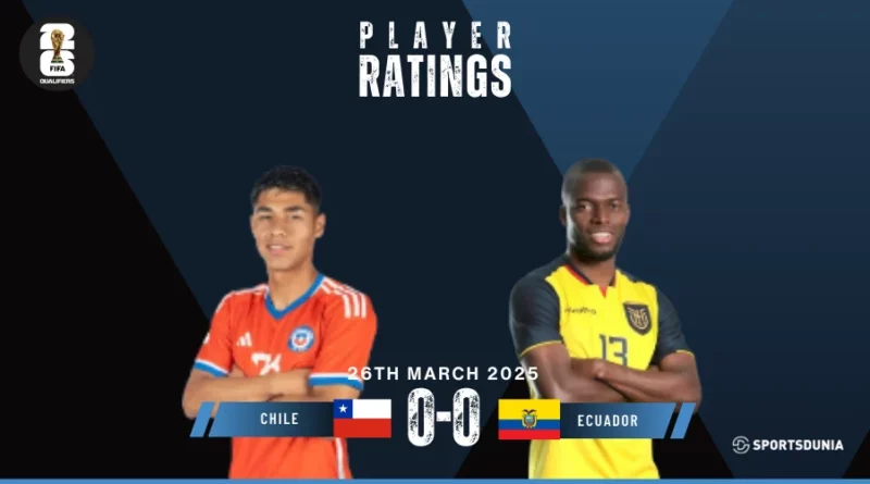 Chile vs Ecuador Player Ratings