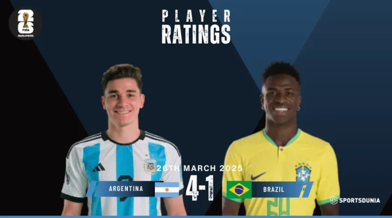 Argentina vs Brazil Player Ratings