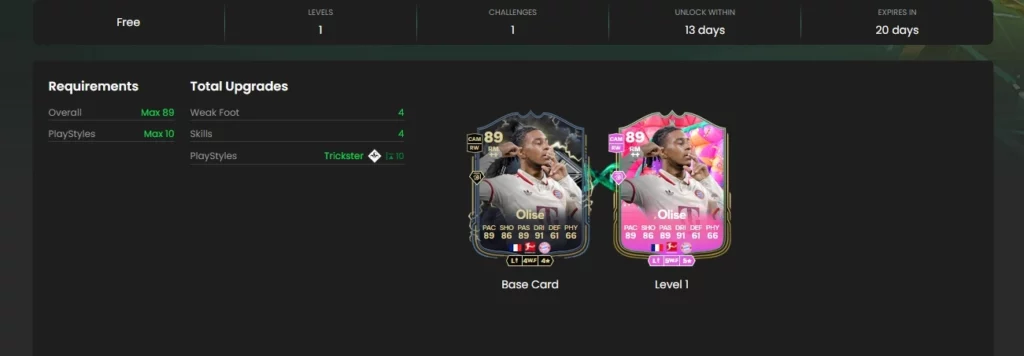 Requirements for EA FC 25 Five Star Baller Evolution