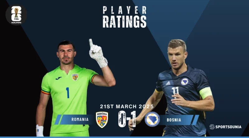 Romania vs Bosnia and Herzegovina Player Ratings