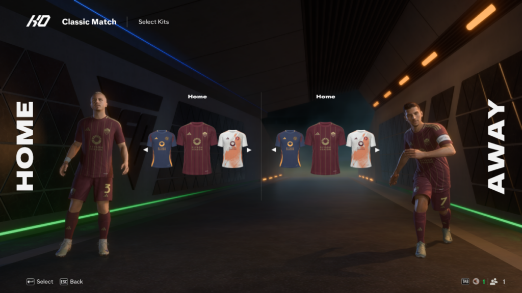 AS Roma (Home Kit) EA FC 25