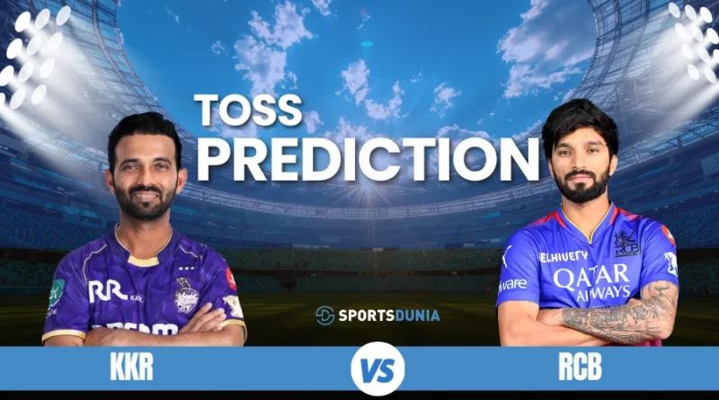 KKR vs RCB Toss Prediction