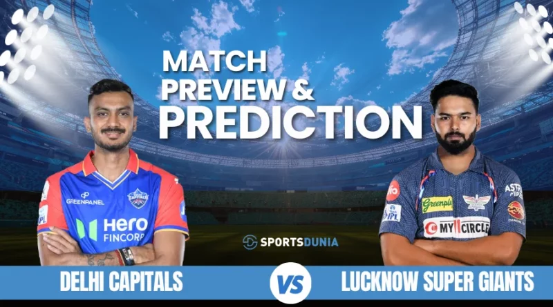 DC vs LSG Match Prediction
